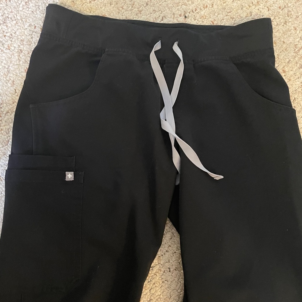 Figs kade scrub pants black